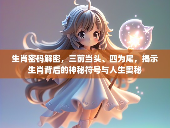 生肖密码解密，三前当头、四为尾，揭示生肖背后的神秘符号与人生奥秘