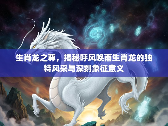 生肖龙之尊，揭秘呼风唤雨生肖龙的独特风采与深刻象征意义