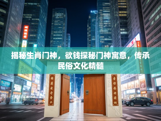 揭秘生肖门神，欲钱探秘门神寓意，传承民俗文化精髓