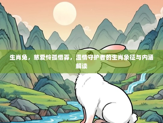 生肖兔，慈爱怜孤惜寡，温情守护者的生肖象征与内涵解读