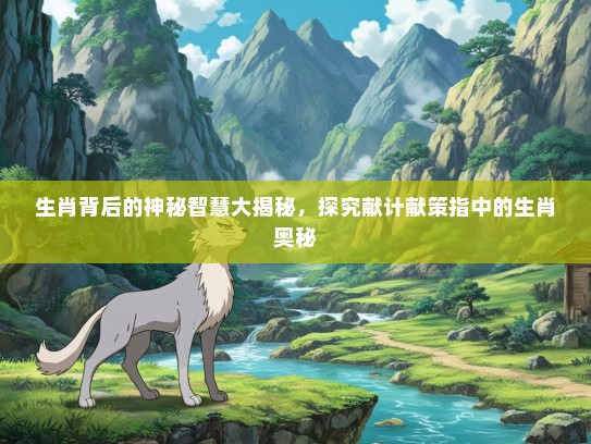 生肖背后的神秘智慧大揭秘，探究献计献策指中的生肖奥秘