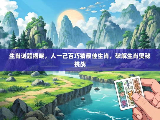 生肖谜题揭晓，人一已百巧猜最佳生肖，破解生肖奥秘挑战