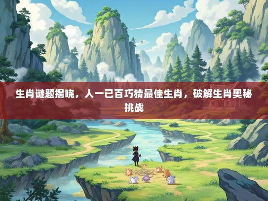 生肖谜题揭晓，人一已百巧猜最佳生肖，破解生肖奥秘挑战