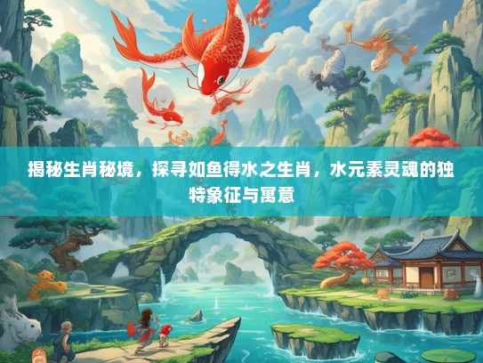 揭秘生肖秘境，探寻如鱼得水之生肖，水元素灵魂的独特象征与寓意