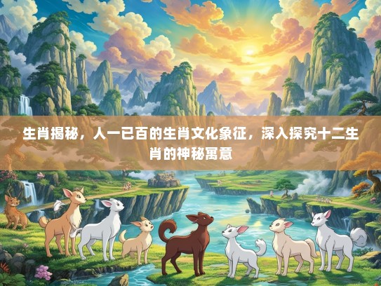 生肖揭秘，人一已百的生肖文化象征，深入探究十二生肖的神秘寓意