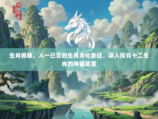 生肖揭秘，人一已百的生肖文化象征，深入探究十二生肖的神秘寓意