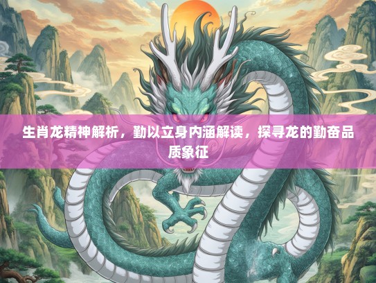 生肖龙精神解析，勤以立身内涵解读，探寻龙的勤奋品质象征