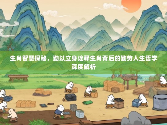 生肖智慧探秘，勤以立身诠释生肖背后的勤劳人生哲学深度解析