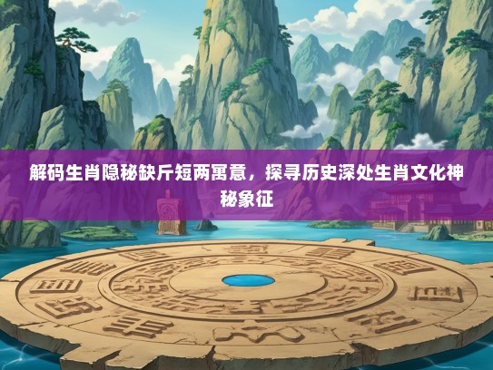 解码生肖隐秘缺斤短两寓意，探寻历史深处生肖文化神秘象征