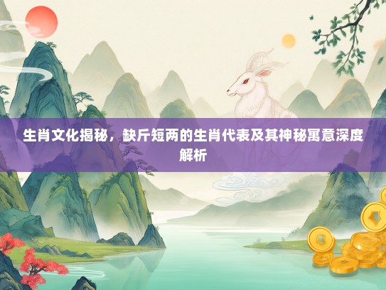 生肖文化揭秘，缺斤短两的生肖代表及其神秘寓意深度解析