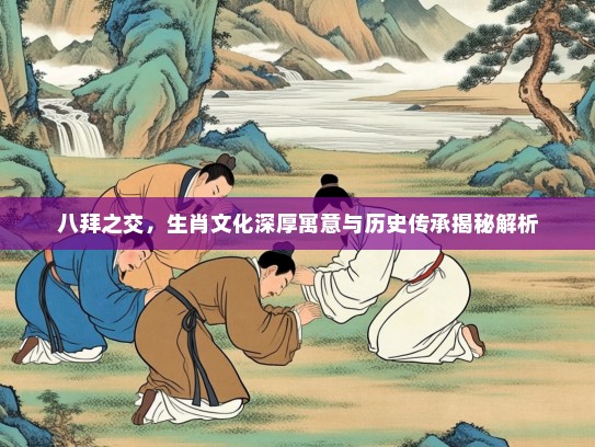 八拜之交，生肖文化深厚寓意与历史传承揭秘解析
