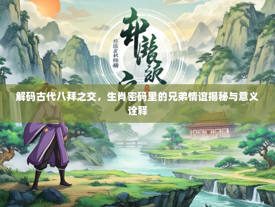 解码古代八拜之交，生肖密码里的兄弟情谊揭秘与意义诠释