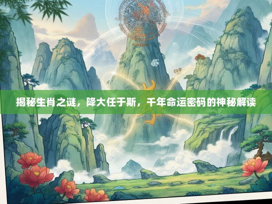 揭秘生肖之谜，降大任于斯，千年命运密码的神秘解读