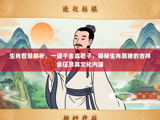 生肖智慧解析，一语千金真君子，揭秘生肖属猪的吉祥象征及其文化内涵