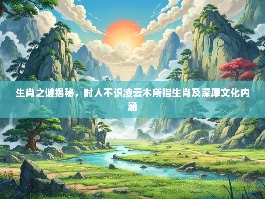生肖之谜揭秘，时人不识凌云木所指生肖及深厚文化内涵