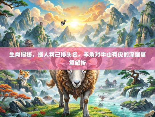 生肖揭秘，损人利己排头名，羊角对牛山有虎的深层寓意解析