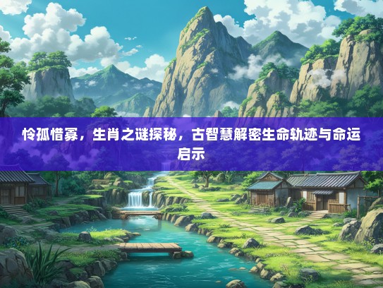 怜孤惜寡，生肖之谜探秘，古智慧解密生命轨迹与命运启示