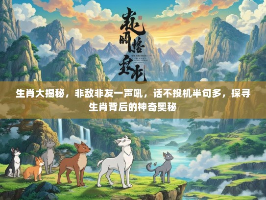 生肖大揭秘，非敌非友一声吼，话不投机半句多，探寻生肖背后的神奇奥秘