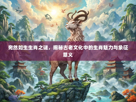 宛然如生生肖之谜，揭秘古老文化中的生肖魅力与象征意义