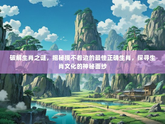 破解生肖之谜，揭秘摸不着边的最佳正确生肖，探寻生肖文化的神秘面纱