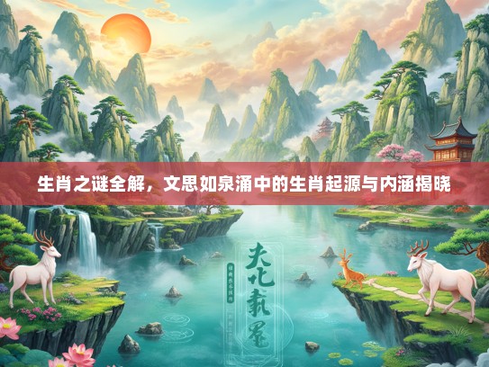 生肖之谜全解，文思如泉涌中的生肖起源与内涵揭晓