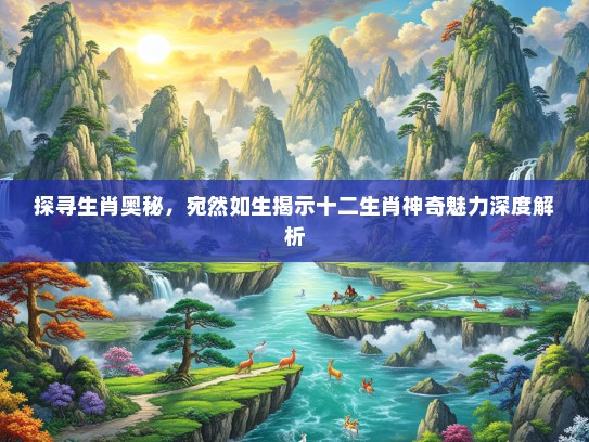 探寻生肖奥秘，宛然如生揭示十二生肖神奇魅力深度解析