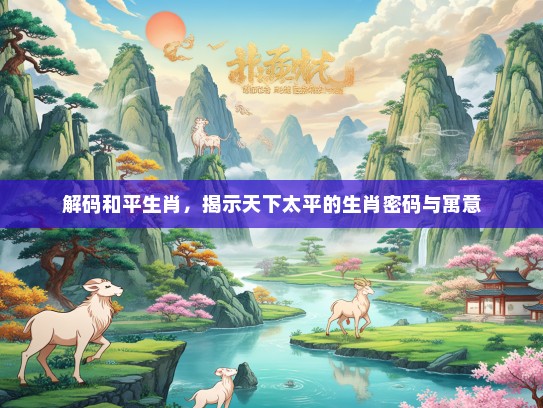 解码和平生肖，揭示天下太平的生肖密码与寓意