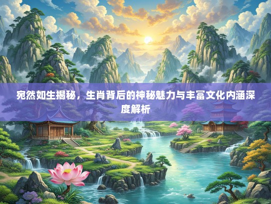 宛然如生揭秘，生肖背后的神秘魅力与丰富文化内涵深度解析