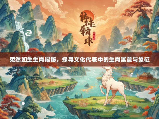 宛然如生生肖揭秘，探寻文化代表中的生肖寓意与象征