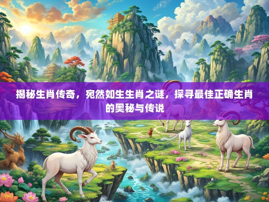 揭秘生肖传奇，宛然如生生肖之谜，探寻最佳正确生肖的奥秘与传说