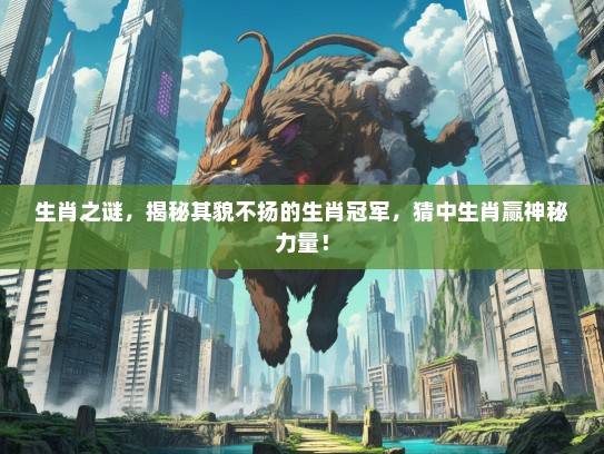 生肖之谜，揭秘其貌不扬的生肖冠军，猜中生肖赢神秘力量！