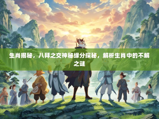 生肖揭秘，八拜之交神秘缘分探秘，解析生肖中的不解之谜
