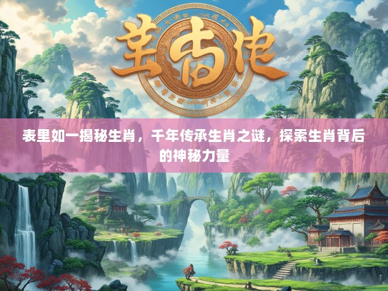 表里如一揭秘生肖，千年传承生肖之谜，探索生肖背后的神秘力量