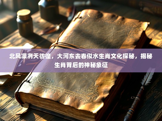 北风凛冽天彷徨，大河东去春似水生肖文化探秘，揭秘生肖背后的神秘象征