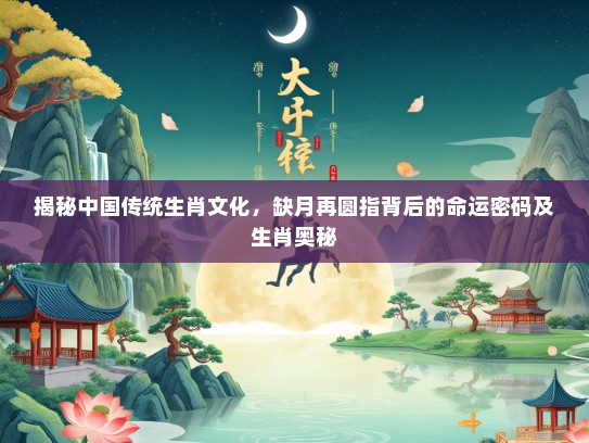 揭秘中国传统生肖文化，缺月再圆指背后的命运密码及生肖奥秘