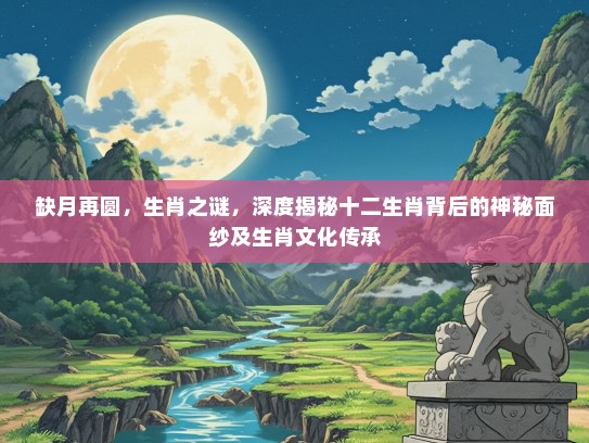 缺月再圆，生肖之谜，深度揭秘十二生肖背后的神秘面纱及生肖文化传承