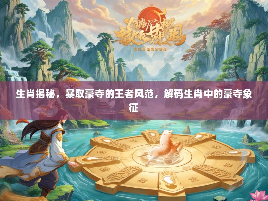 生肖揭秘，暴取豪夺的王者风范，解码生肖中的豪夺象征