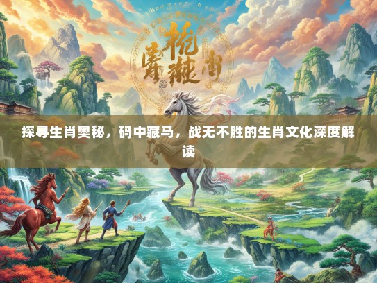 探寻生肖奥秘，码中藏马，战无不胜的生肖文化深度解读