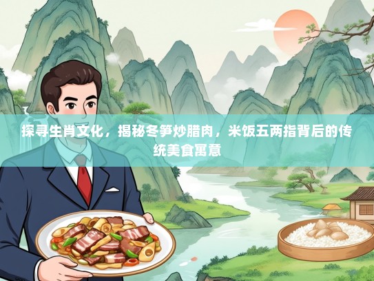 探寻生肖文化，揭秘冬笋炒腊肉，米饭五两指背后的传统美食寓意