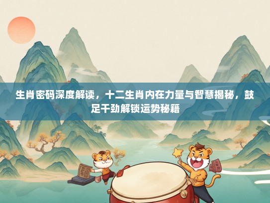 生肖密码深度解读，十二生肖内在力量与智慧揭秘，鼓足干劲解锁运势秘籍