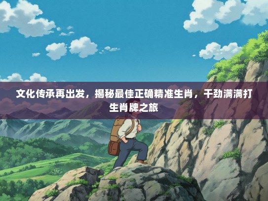 文化传承再出发，揭秘最佳正确精准生肖，干劲满满打生肖牌之旅