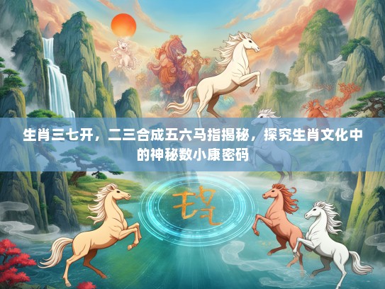 生肖三七开，二三合成五六马指揭秘，探究生肖文化中的神秘数小康密码