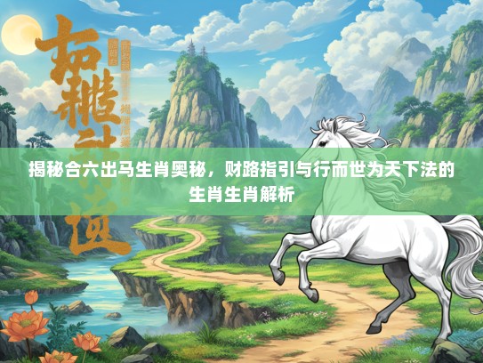 揭秘合六出马生肖奥秘，财路指引与行而世为天下法的生肖生肖解析