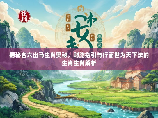 揭秘合六出马生肖奥秘，财路指引与行而世为天下法的生肖生肖解析