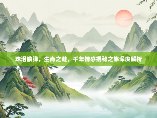 珠泪偷弹，生肖之谜，千年情感揭秘之旅深度解析