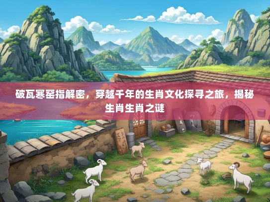破瓦寒窑指解密，穿越千年的生肖文化探寻之旅，揭秘生肖生肖之谜