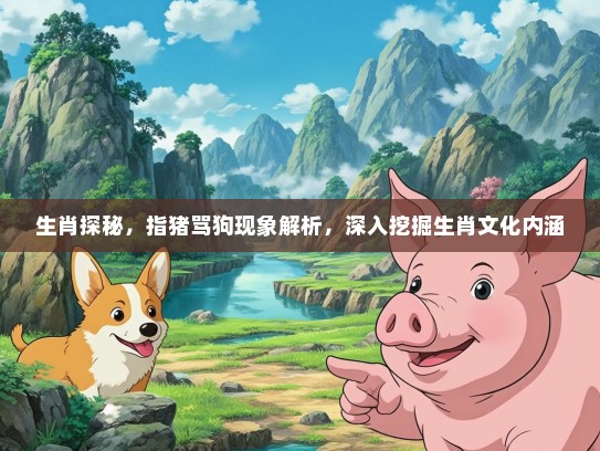生肖探秘，指猪骂狗现象解析，深入挖掘生肖文化内涵