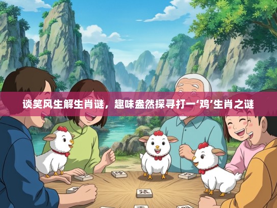 谈笑风生解生肖谜，趣味盎然探寻打一‘鸡’生肖之谜