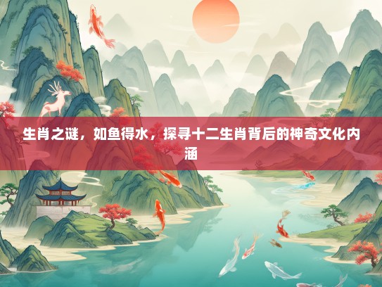 生肖之谜，如鱼得水，探寻十二生肖背后的神奇文化内涵
