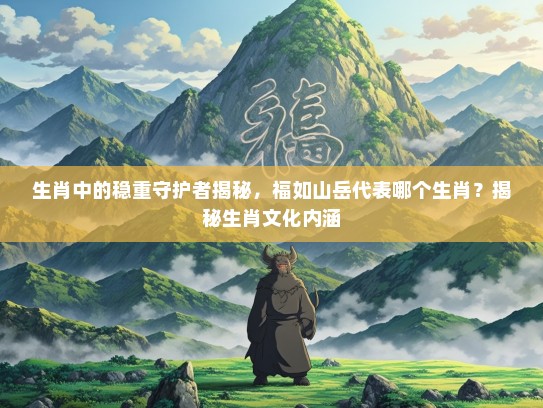 生肖中的稳重守护者揭秘，福如山岳代表哪个生肖？揭秘生肖文化内涵